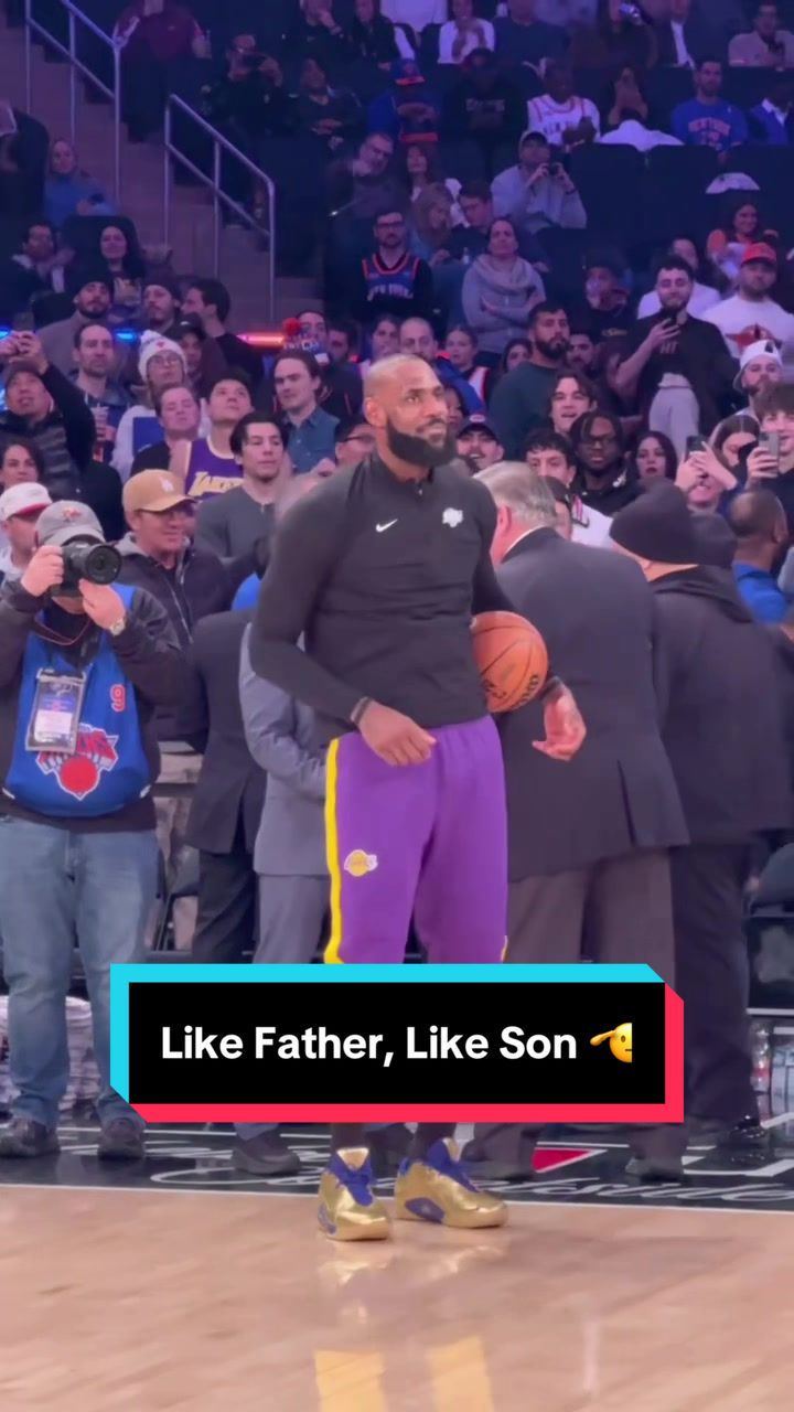 Like father, like son 👏 