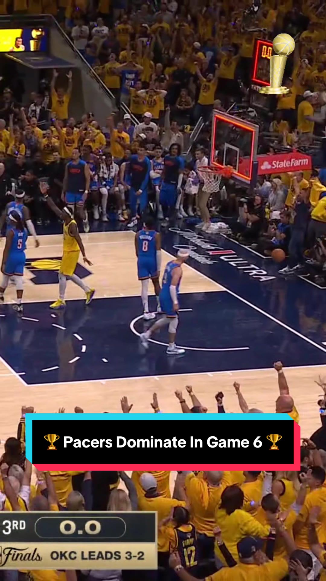 Pacers showed out in Game 6, winning 108-91 🙌 
