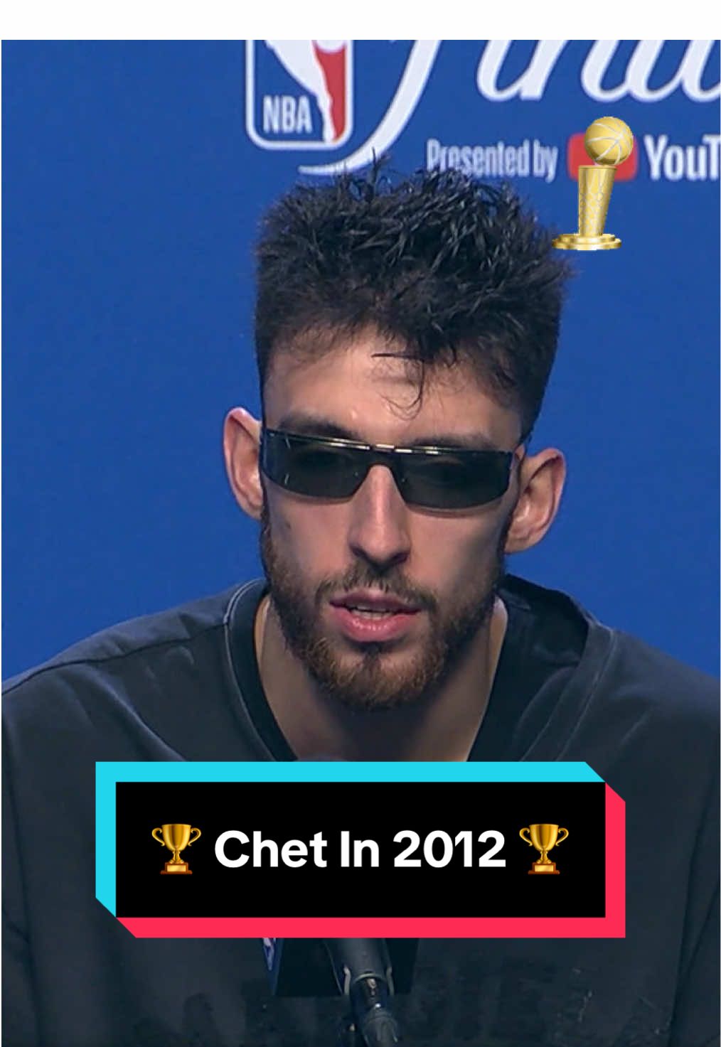 Chet in 2012 playing basketball 🤝 Chet in 2025 playing basketball 
