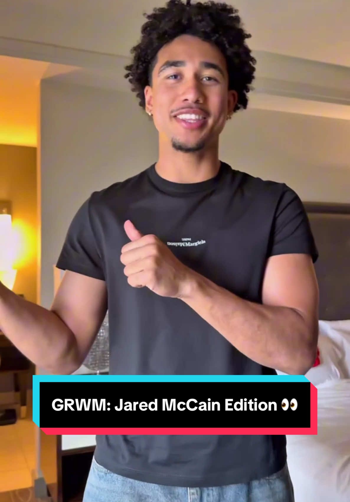 Get ready with our NBA Finals Media Day Correspondent @Jared McCain 🤩 