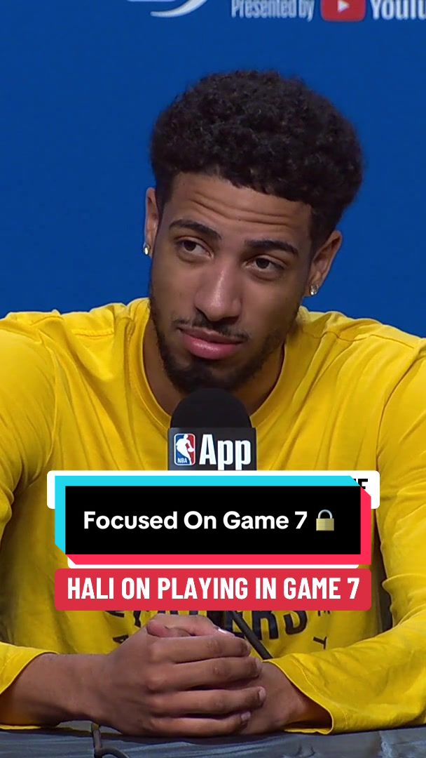 Haliburton is focused on Game 7 and Game 7 only 🔒 