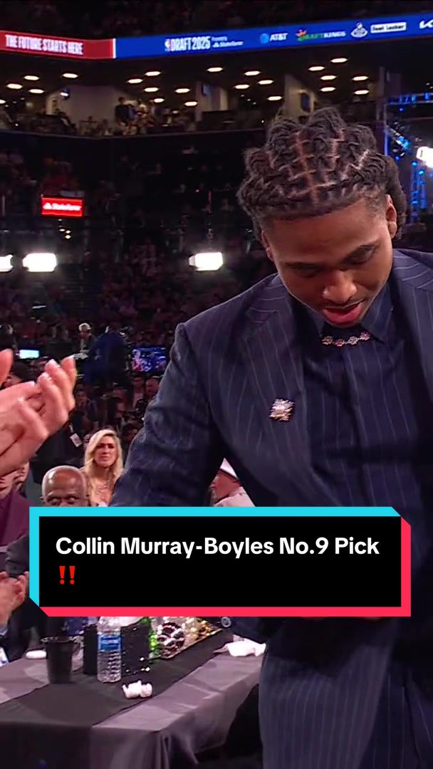 Collin Murray-Boyles is selected 9th overall in the 2025 