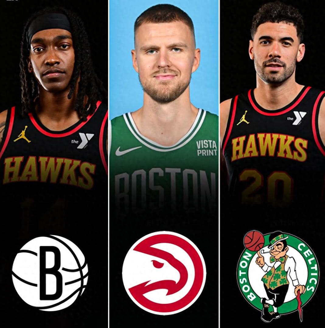 Porzingis&#39; three-team trade evaluation: Celtics and Hawks each get what they need, rated B; Nets rated A as the big winners.