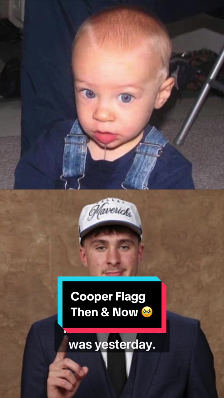 Is he the same kid now that he was then? 🥹 Cooper Flagg’s parents talk about how he was driven from even as young as 1 year old… And 17 years later he’s the No. 1 pick! 