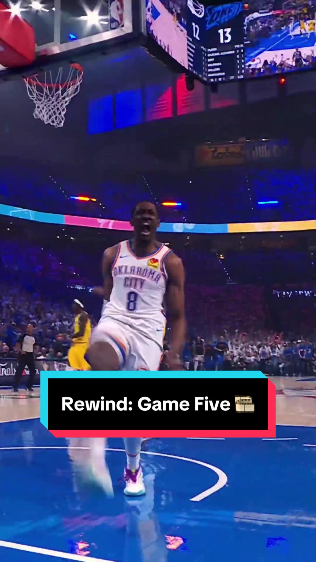 Take a look back on @OKC Thunder Game 5 win 👀💪 