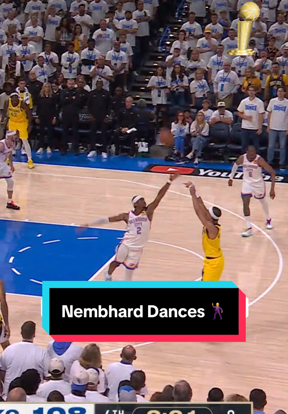 What a shot by Andrew Nembhard 😤 