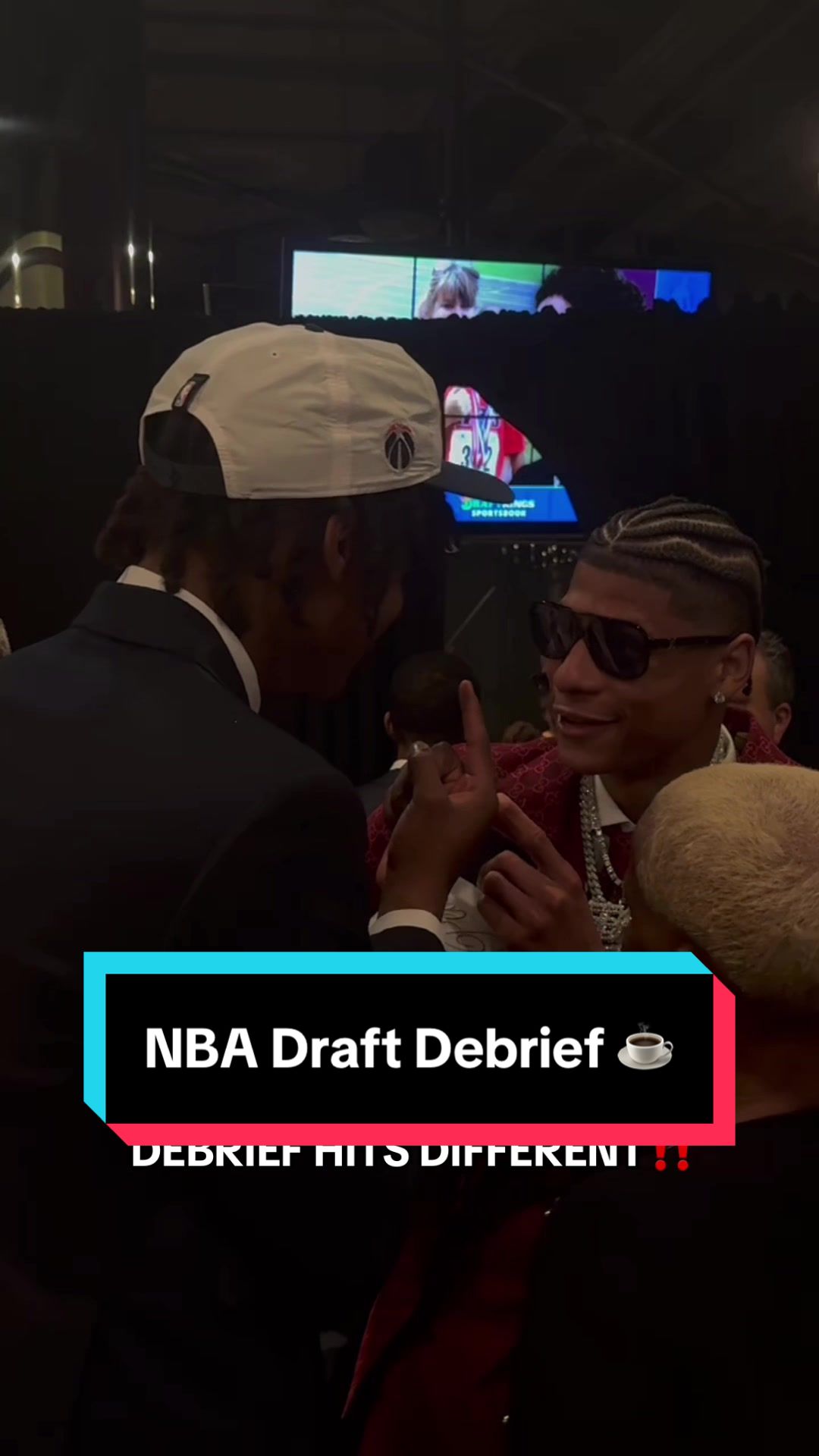 Tre and Jeremiah bonding over their new teams ❤️ 