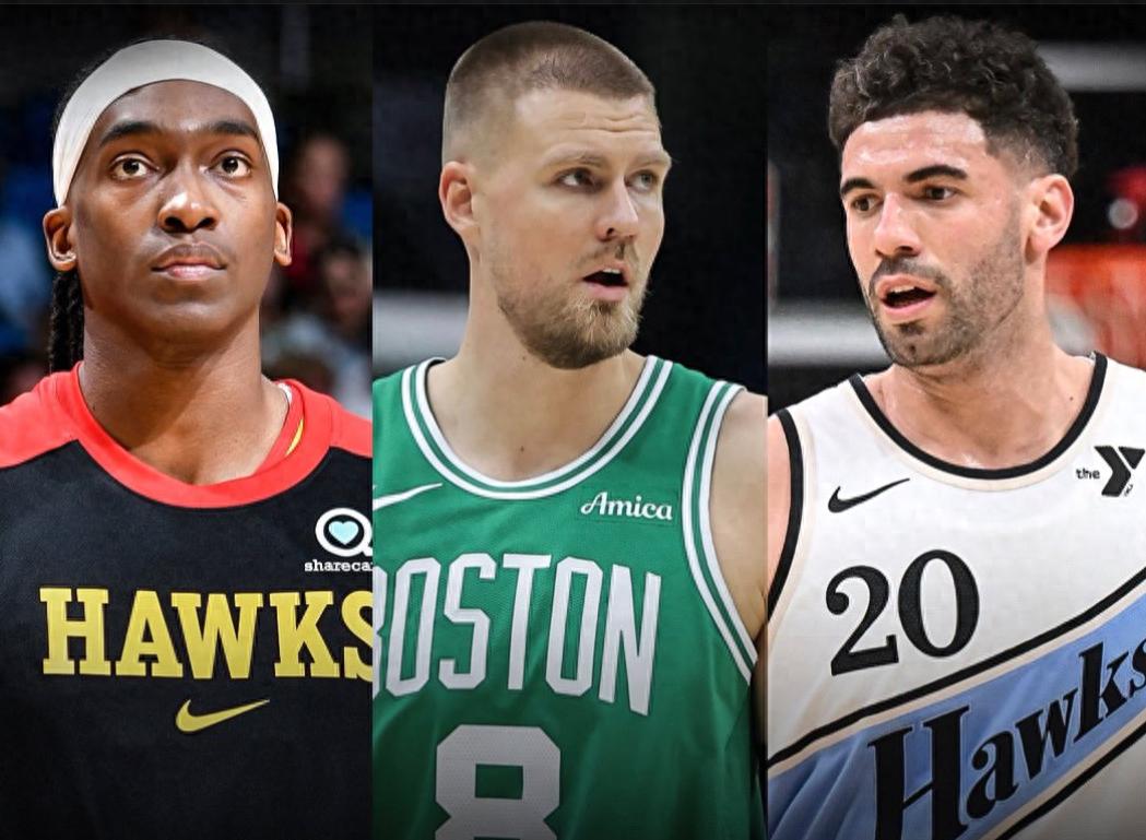 The Celtics, Hawks, and Nets have completed a three-way trade: Porzingis joins forces with Trae Young, and the Celtics save $180 million in luxury tax.