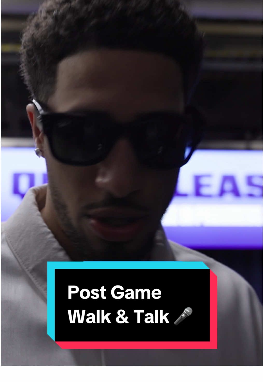 @Pacers post game walk & talk 🚶🎤 