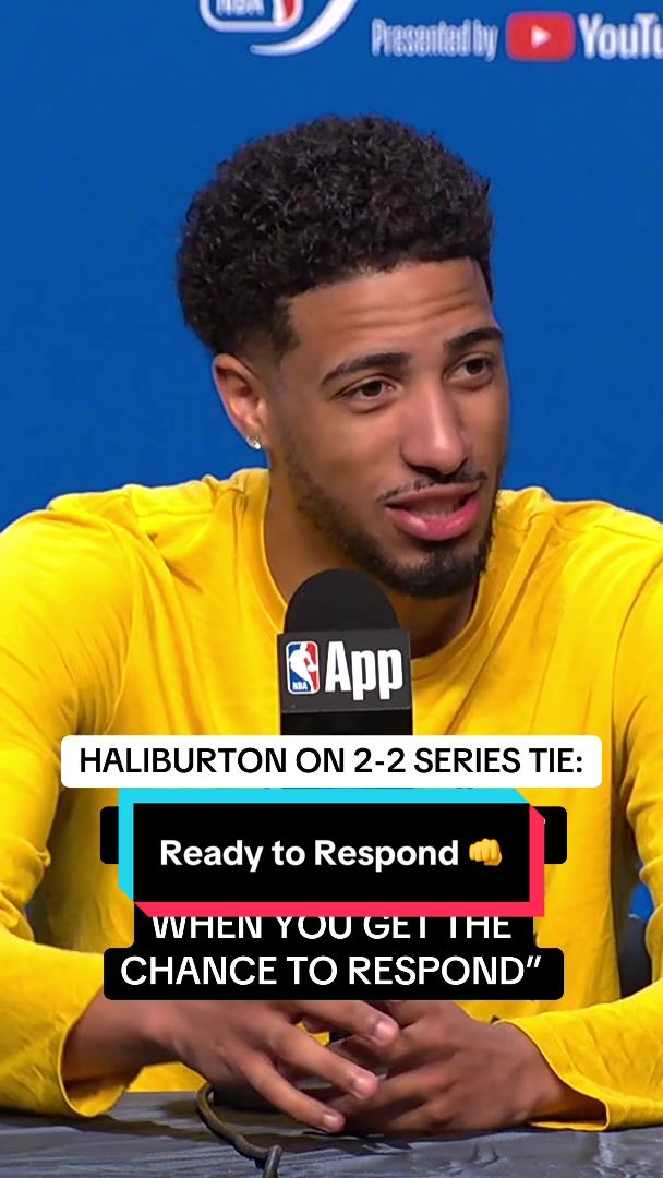 Haliburton is ready to respond in Game 5 👊 