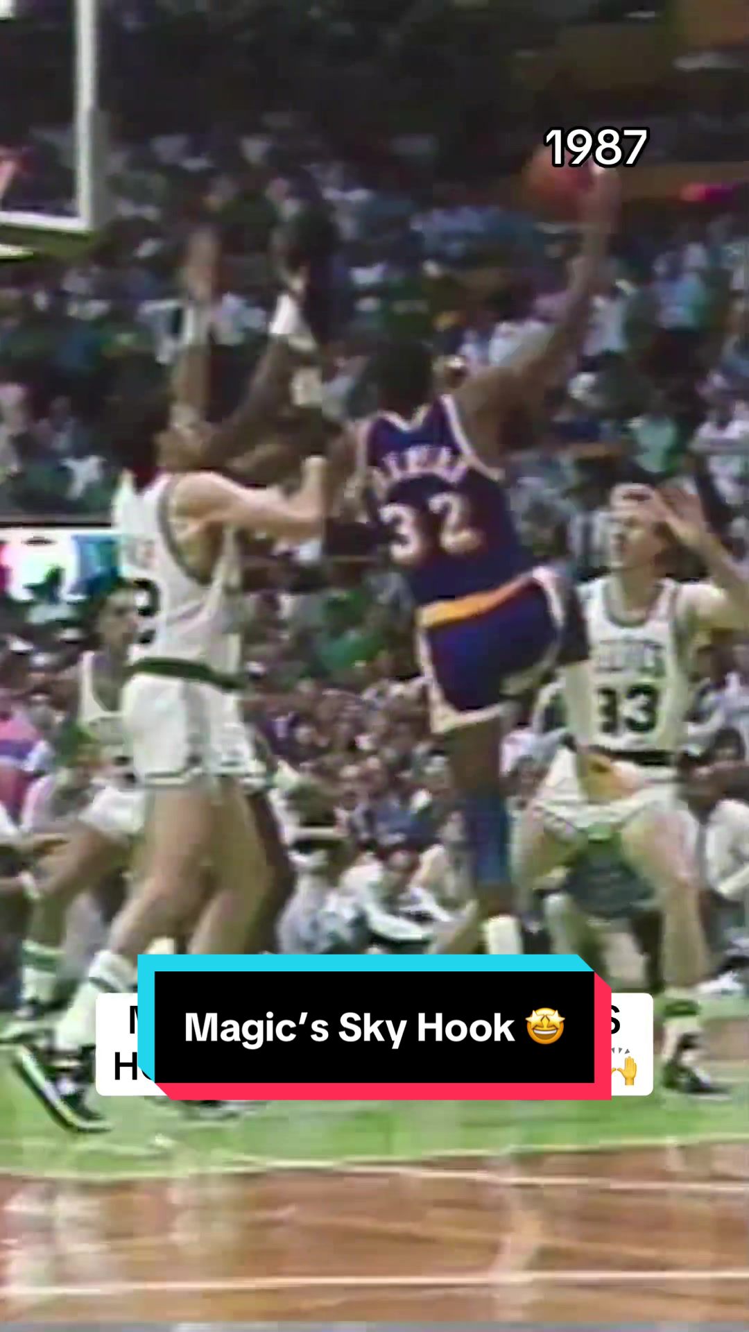 With seven seconds left in Game 4 of the 1987 