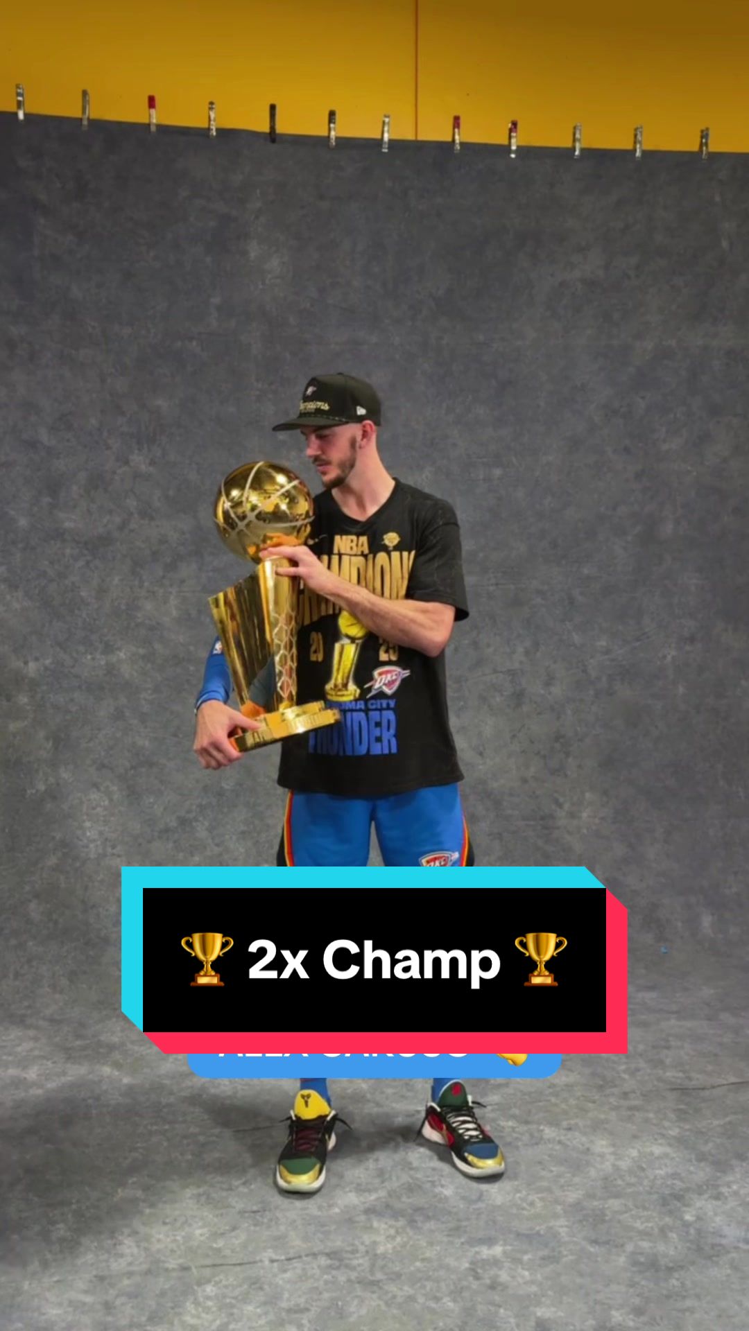 Big congratulations to Alex Caruso 🎉🎉🎉 @OKC Thunder 