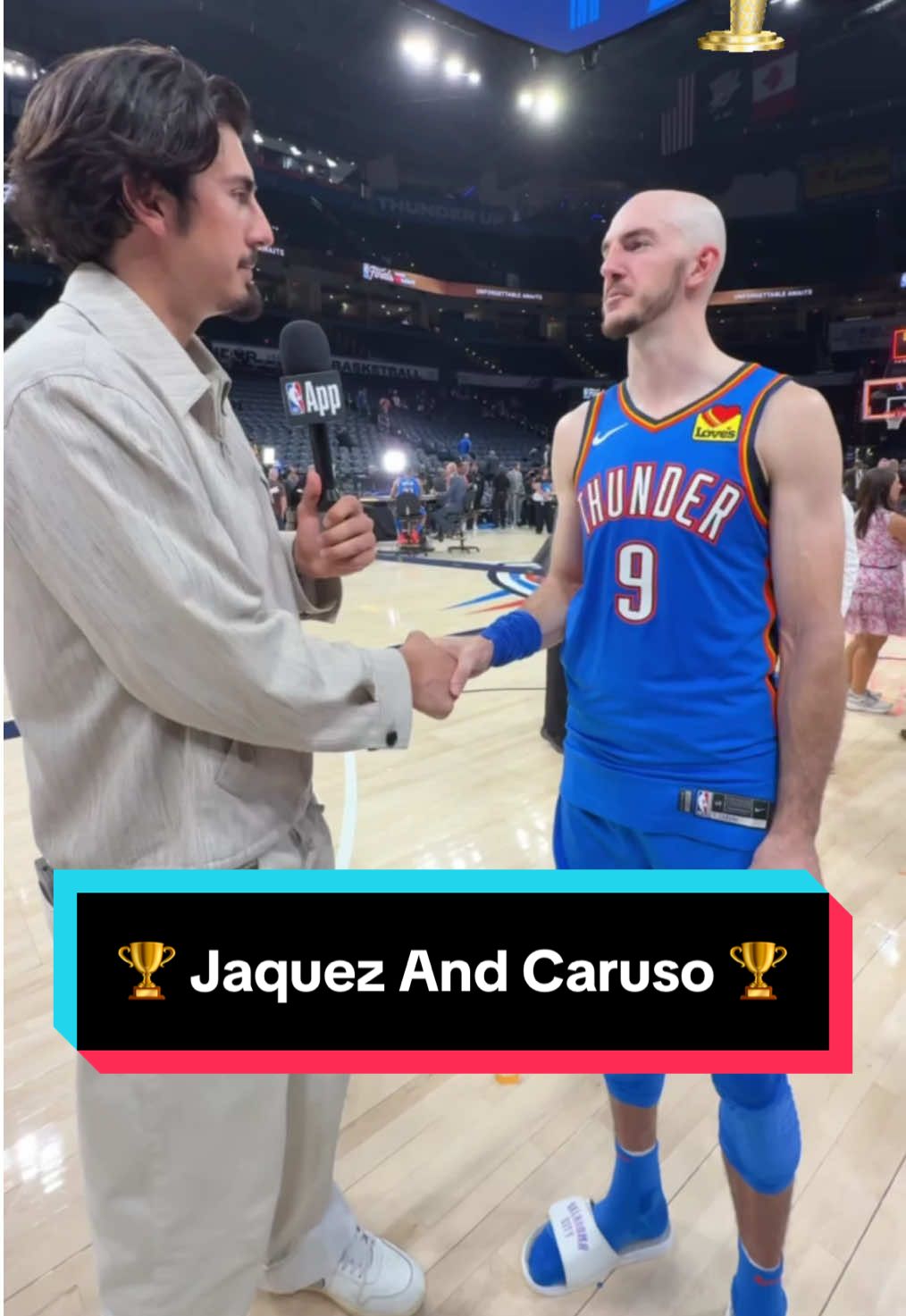 Caruso shares his mindset after a successful Game 2 🎤 