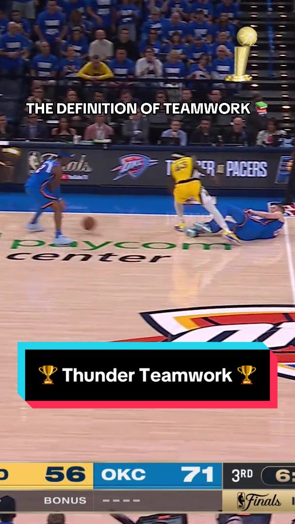 What great hustle by the @OKC Thunder 