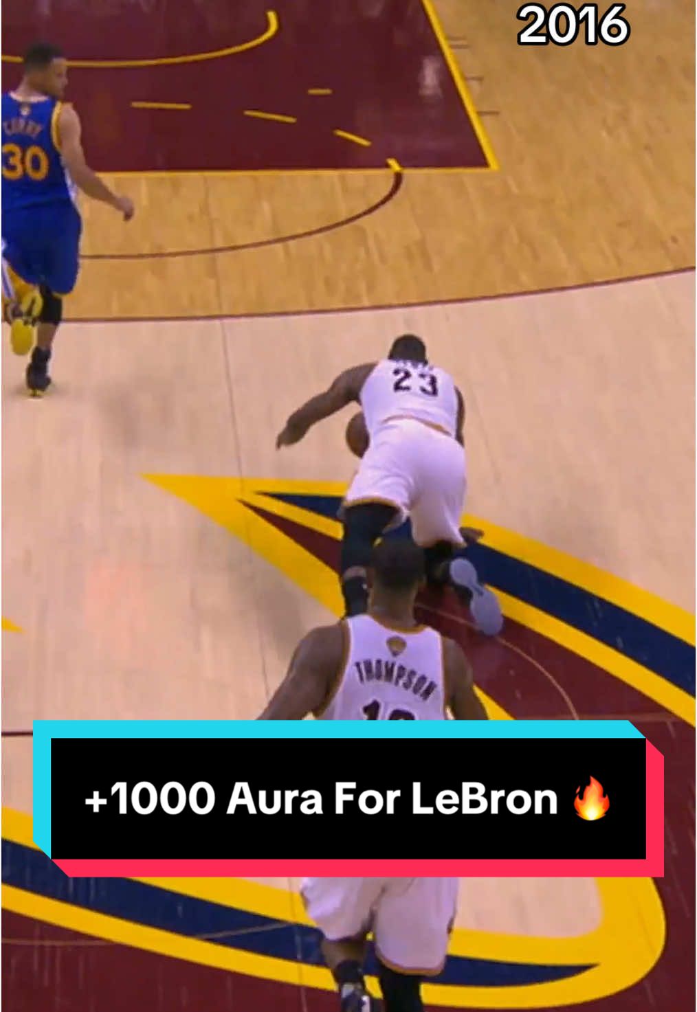 LeBron James' incredible alley-oop in Game 3 of the 2016 NBA Finals 🙌‼️ 