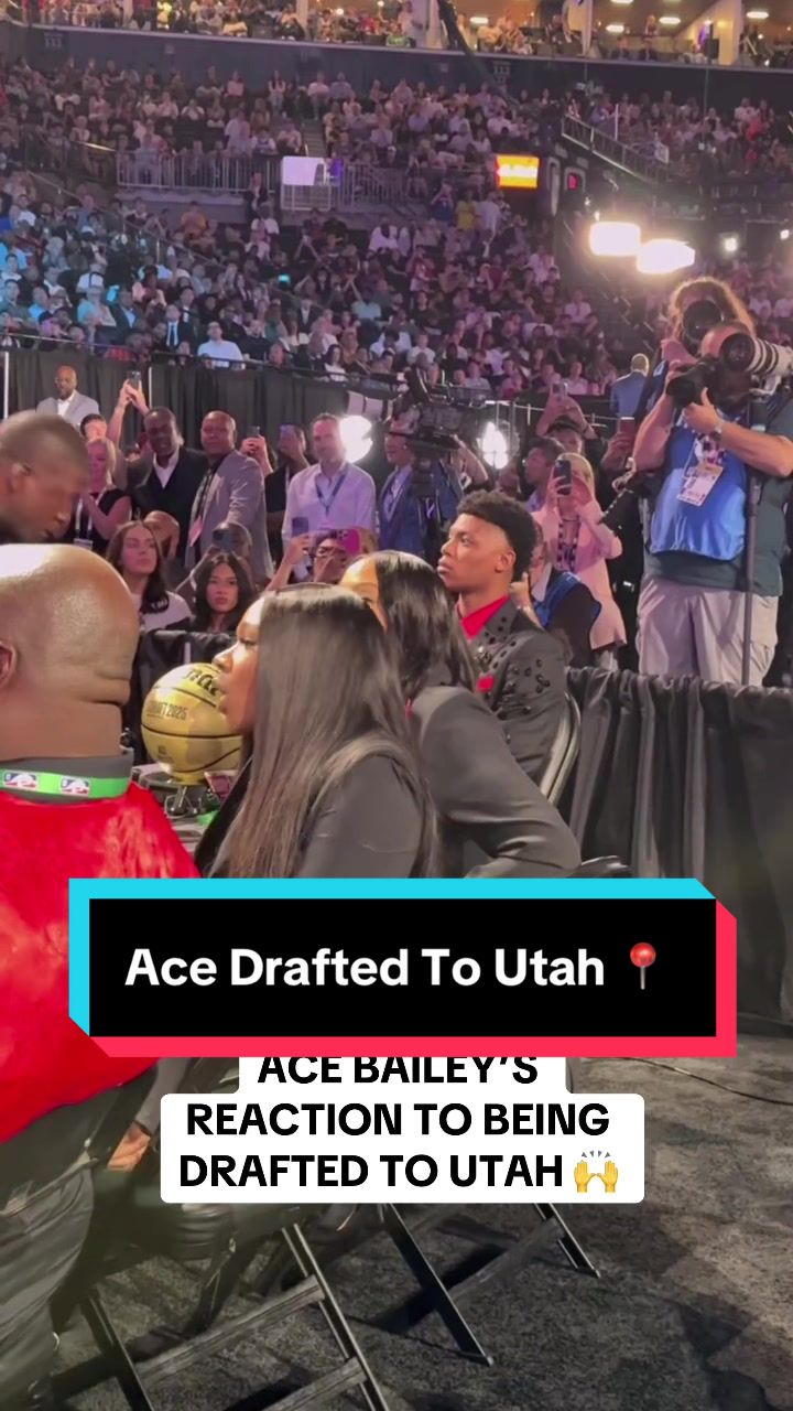 Ace Bailey goes No. 5 to Utah 🚨