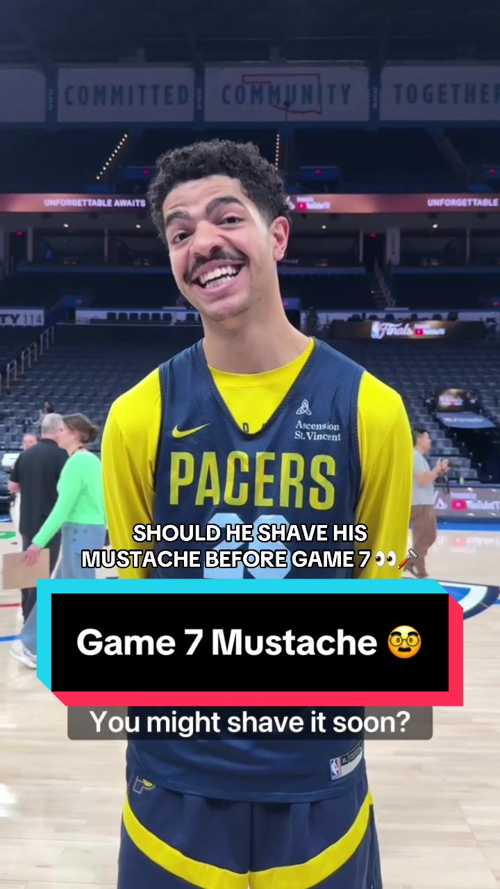 Do you know the story behind Ben Sheppards celly? 📕😳 GAME 7 THIS SUNDAY @Pacers ⚔️ @OKC Thunder at 8 PM/ET on ABC 