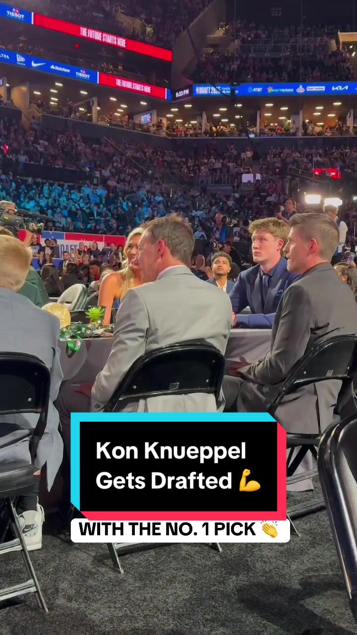 The moment Kon got picked at the 