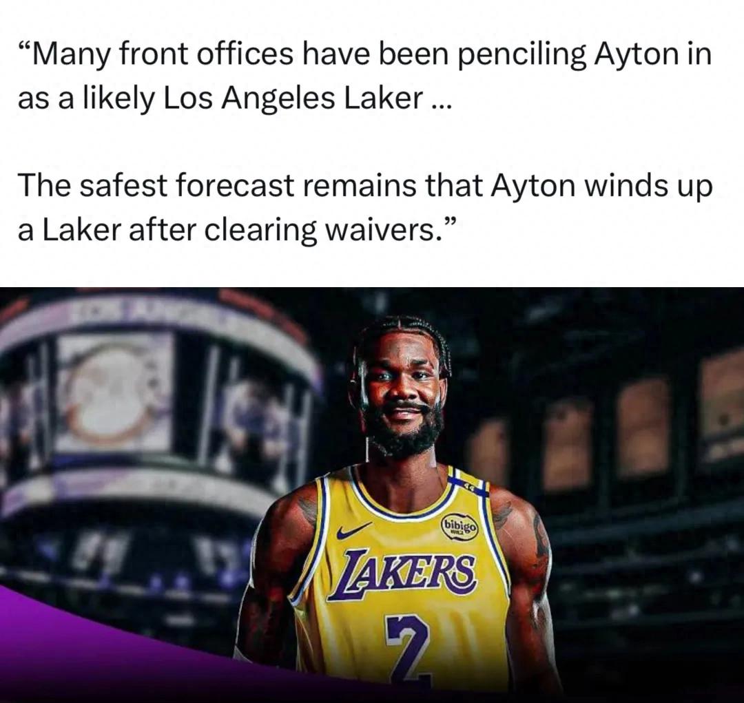 WOW! Ayton is set to join the Lakers! A Finals-caliber top pick center
