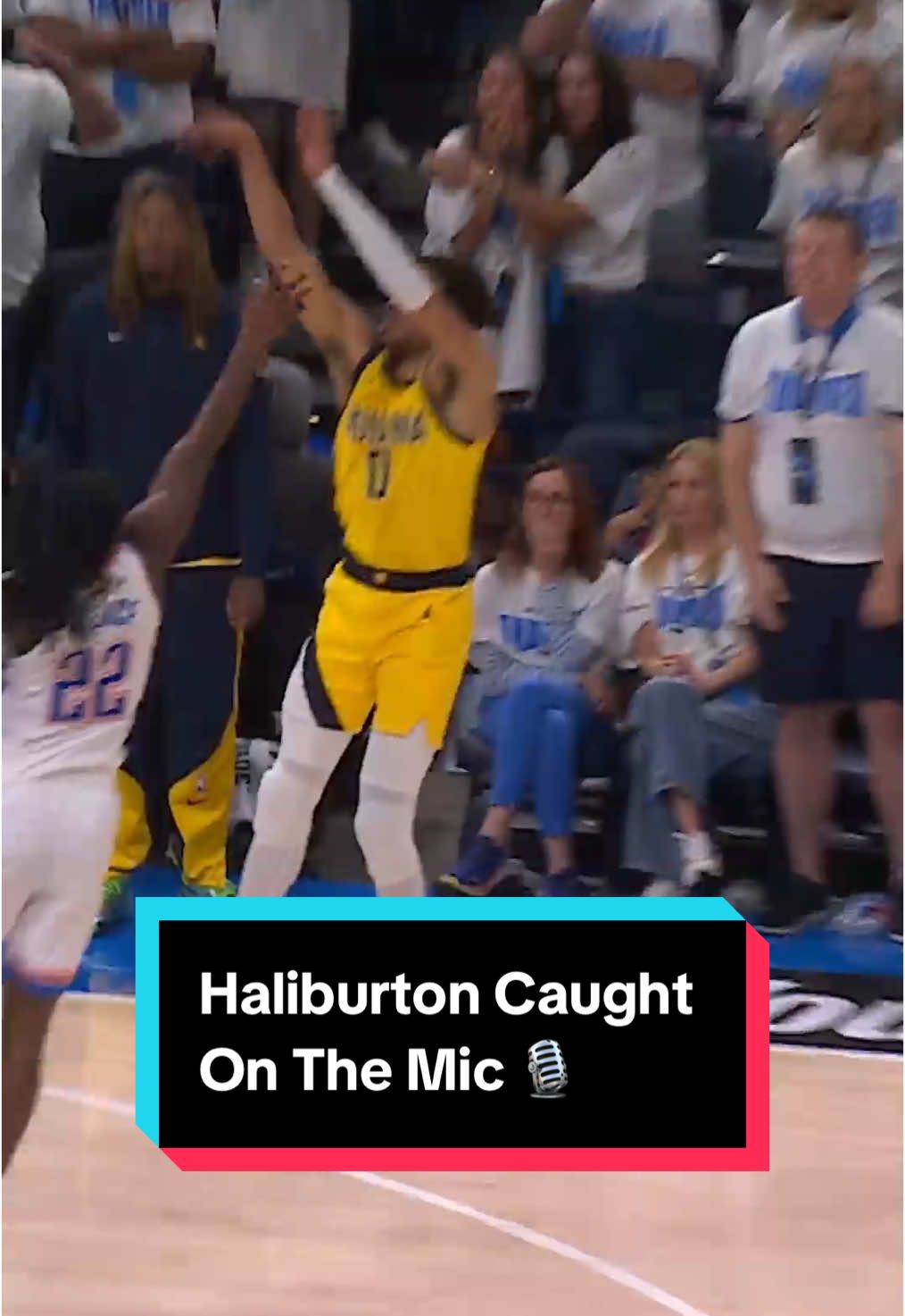 “AHHHHHHH” - Tyrese Haliburton 📣 