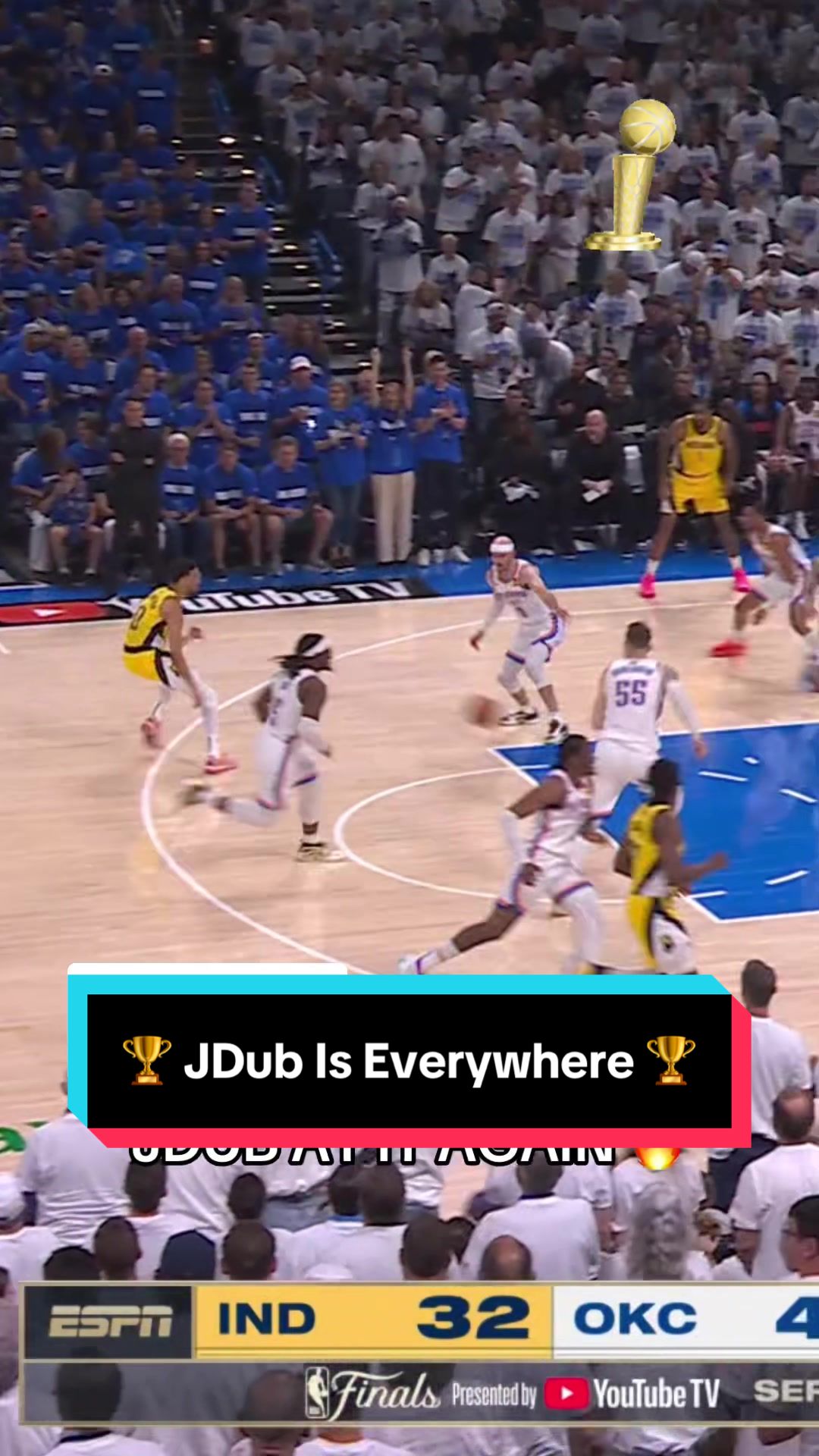 Replying to @NBA And now JDub is EVERYWHERE 💨 