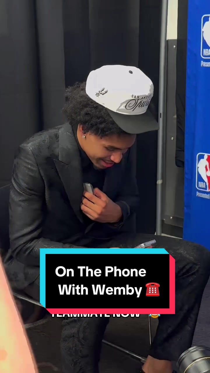 “This is going to be fun” - Dylan Harper 🙂‍↕️🔥 