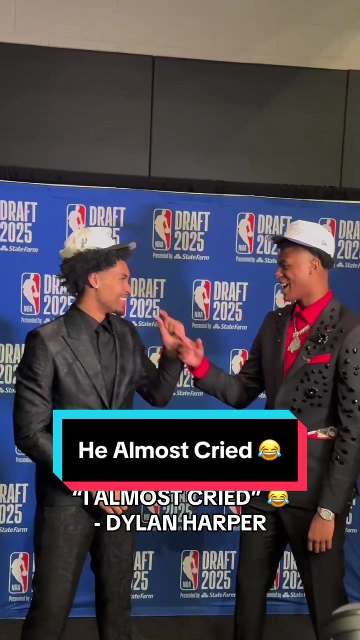Dylan and Ace talk after being drafted 📸 