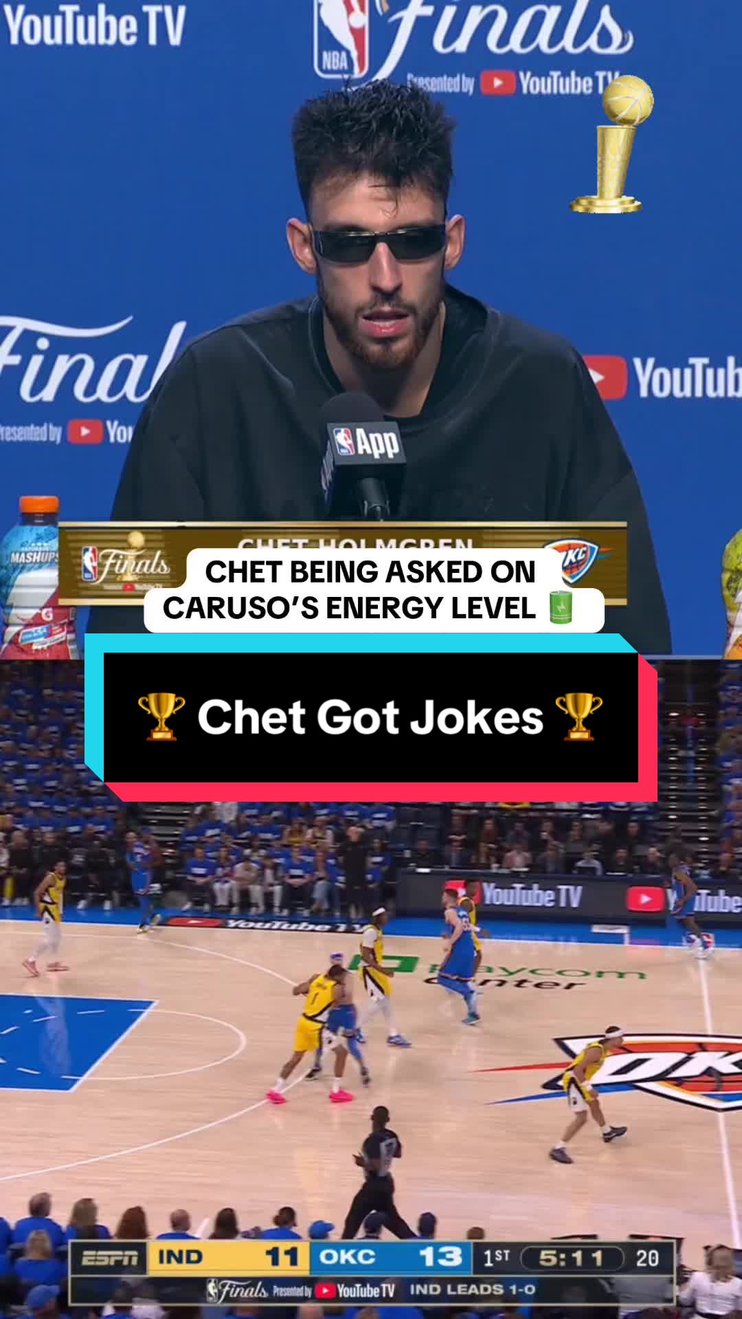 Chet bringing the jokes 😂 