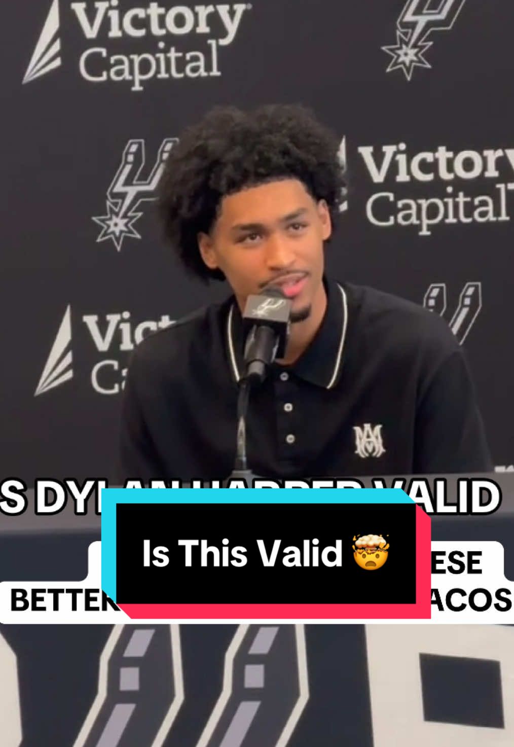 Dylan Harper answering the TOUGH questions 🤣. What are your thoughts? 🥓🌮 