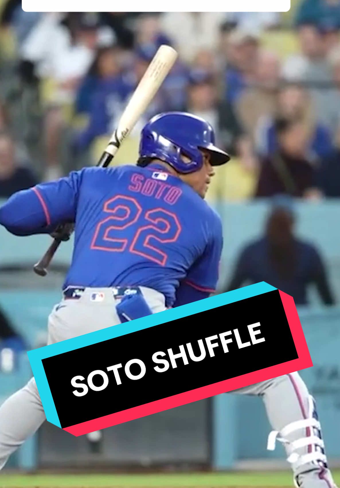 The Soto Shuffle made an appearance tonight in L.A. 