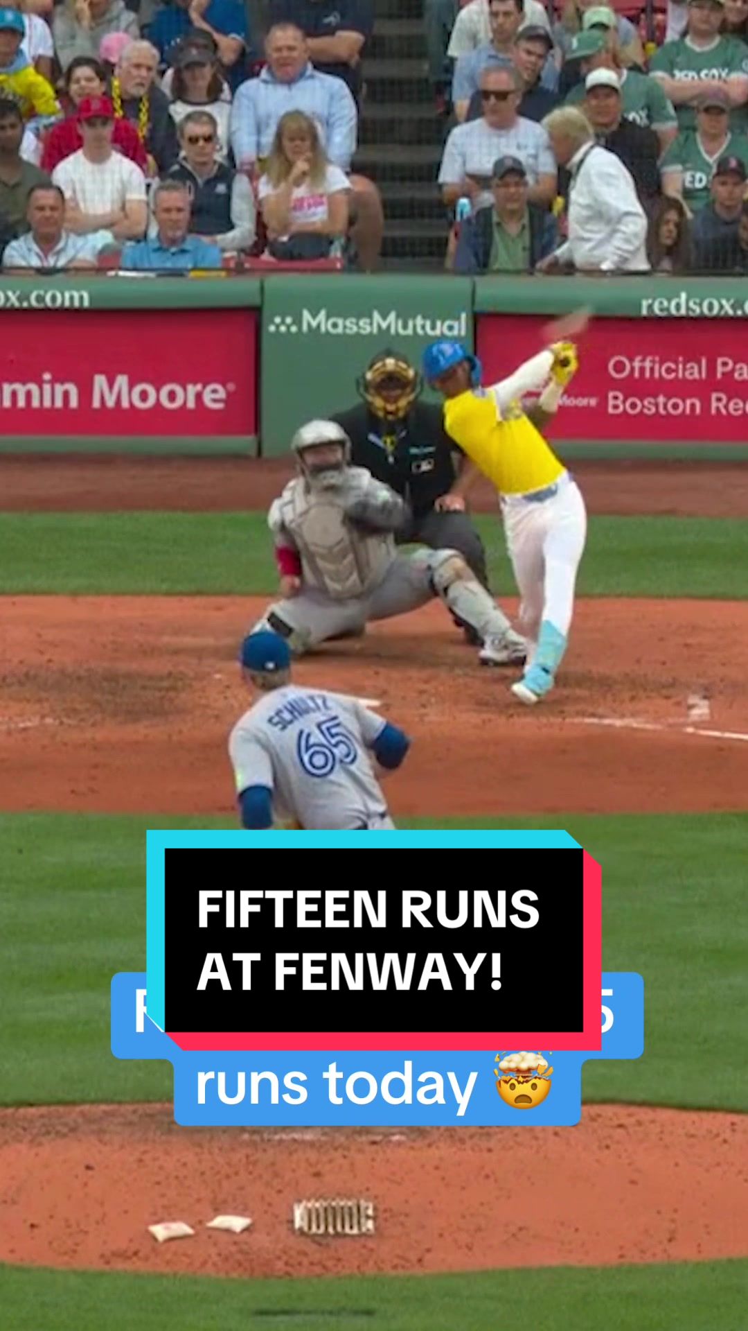 The Red Sox were feeling Fearless today! 😉 