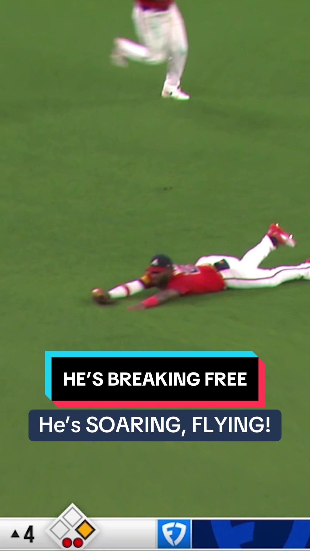 Michael Harris II is making plays HAPPEN in center field! 