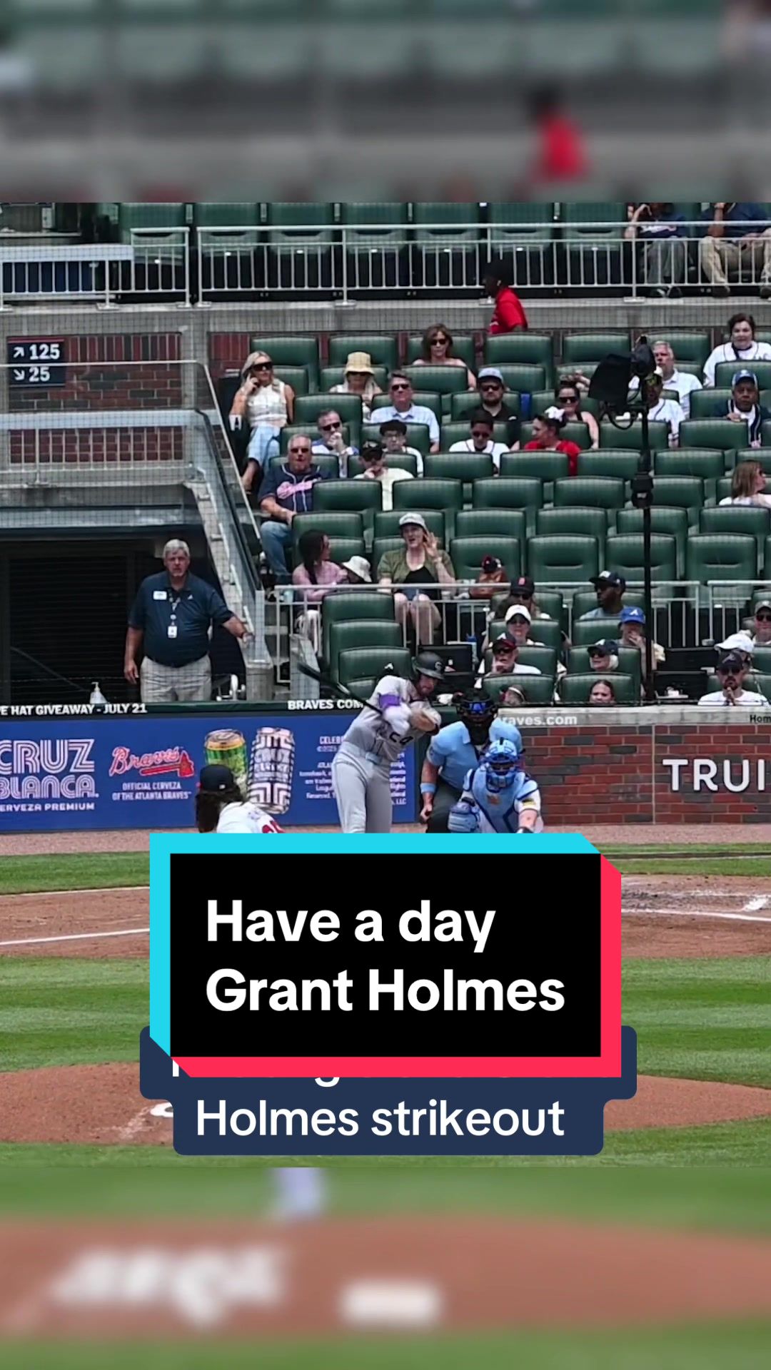 Grant Holmes struck out 15 today! 😳 