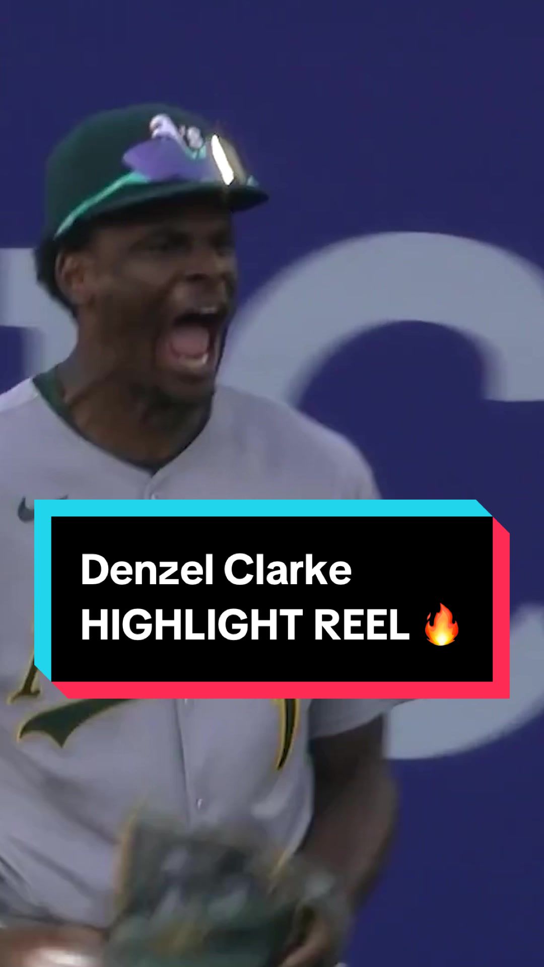 Denzel Clarke has played 25 Major League games, and his defensive highlight reel is already awesome 😮 