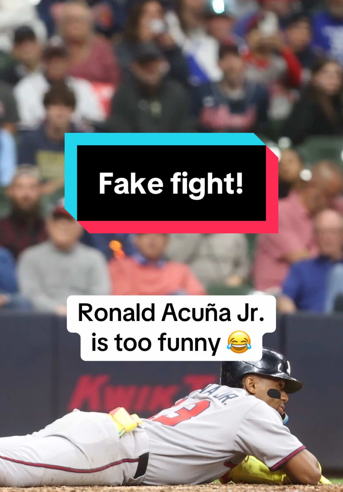 don’t mess with @Ronald Acuña Jr. 🤣
