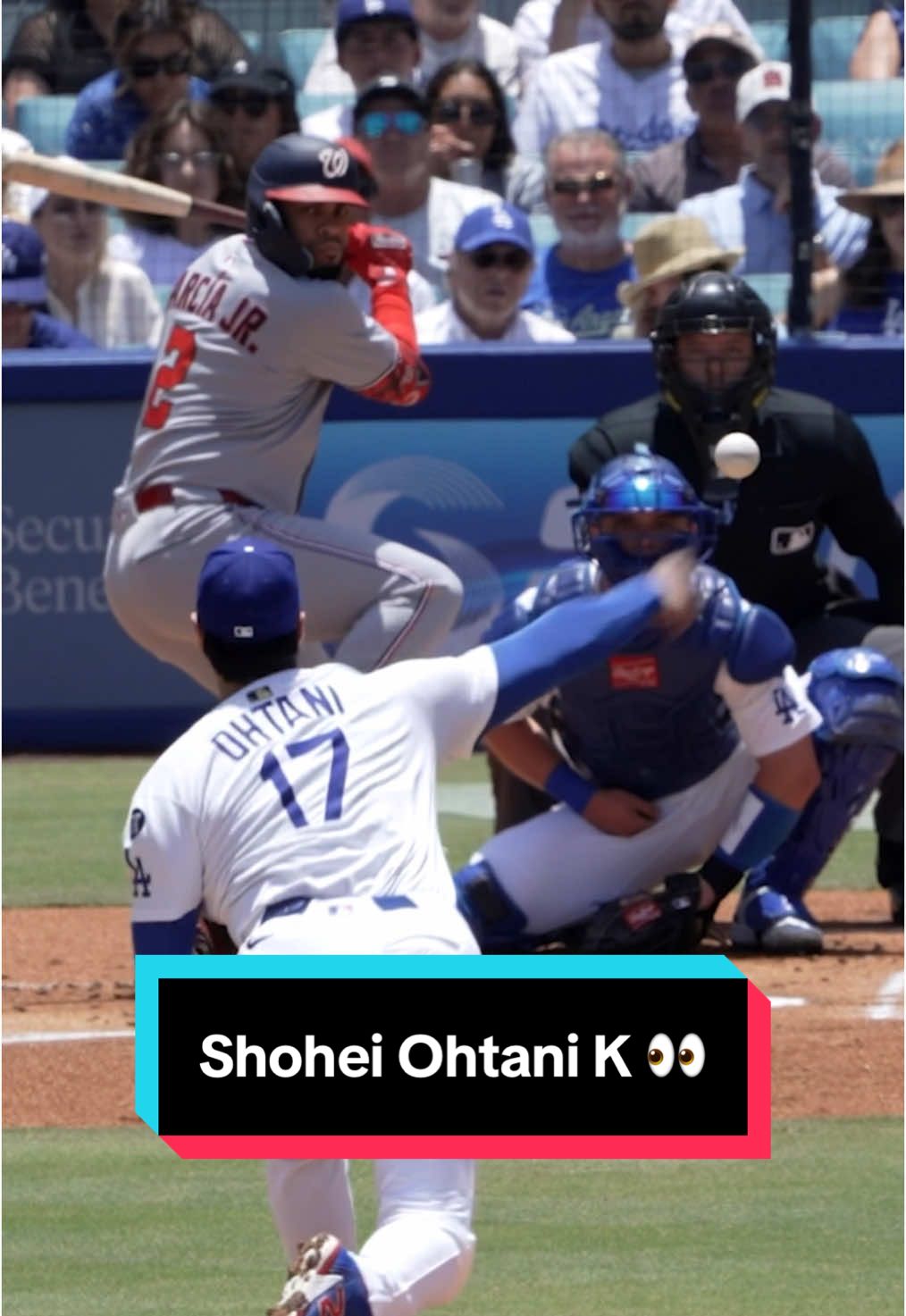 The movement on Shohei’s strikeout 🔥 