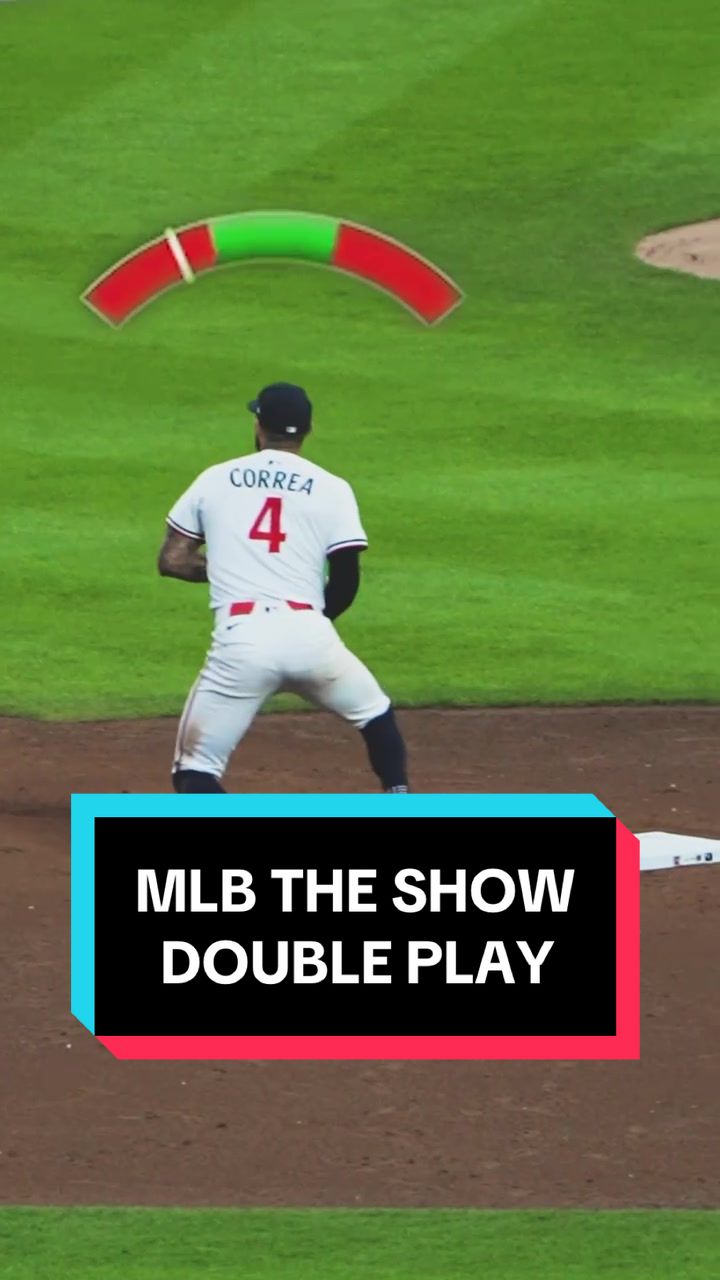 double play but make it @MLB The Show 🔥 